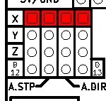 Arduino-CNC-Shield-V3-4th Clone X-Axis